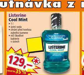 Norma Listerine ústní voda nabídka