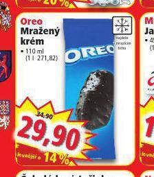 Norma Oreo mražený krém nabídka