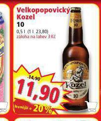 Norma Pivo velkopopovický kozel nabídka