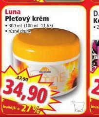 Norma Luna pleťový krém nabídka