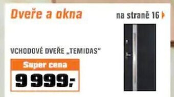 OBI Vchodové dveře Temidas nabídka