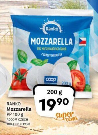 Coop Mozzarella 200 g nabídka