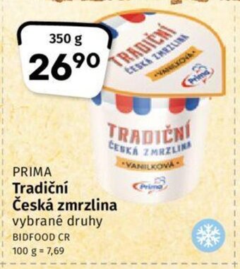 Coop Tradiční Česká zmrzlina 350 g nabídka