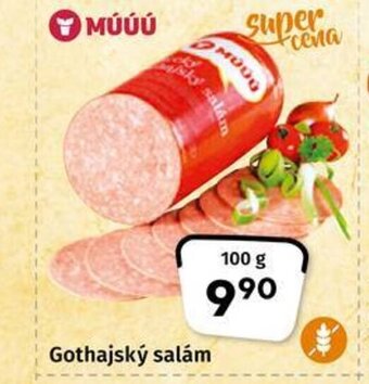 Coop Gothajský salám 100g nabídka