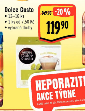 Albert Dolce Gusto nabídka