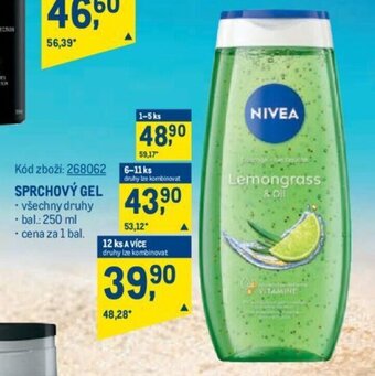 Makro Sprchový Gel Nivea nabídka