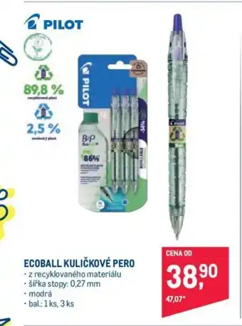 Makro Ecoball kuličkové pero nabídka
