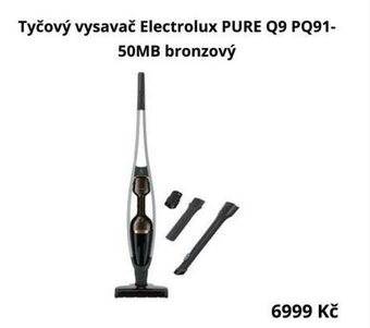 Datart Tyčový vysavač Electrolux PURE Q9 PQ91-50MB bronzový nabídka