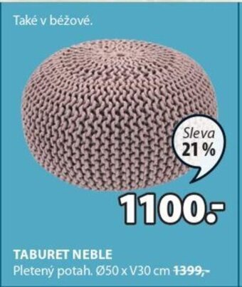 JYSK Taburet Neble nabídka