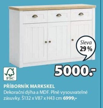 JYSK Příborník Markskel nabídka
