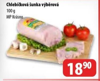 Partner Maloobchodní síť Chlebíčková šunka výběrová 100 g nabídka