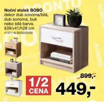 Sconto Nační stolek Bobo nabídka