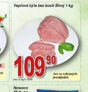 Lidl Vepřová kýta bez kosti nabídka