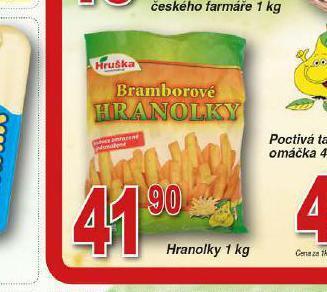 Lidl Hranolky nabídka