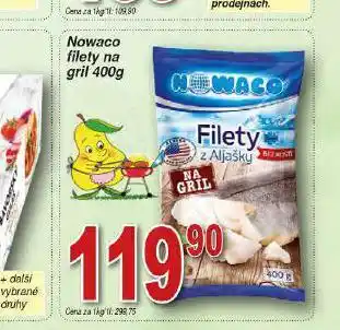 Lidl Nowaco filety na gril nabídka