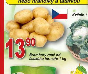 Lidl Brambory rané nabídka