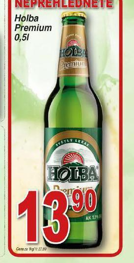 Lidl Pivo holba premium nabídka