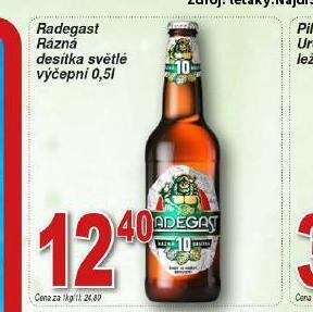 Lidl Pivo radegast rázná 10 nabídka
