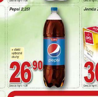 Lidl Pepsi 2,25l nabídka