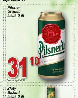 Lidl Pivo pilsner urquell nabídka