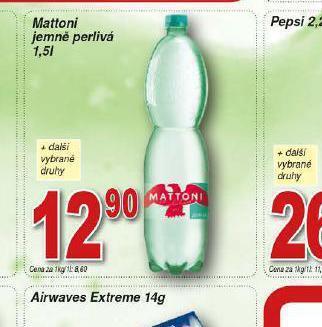 Lidl Mattoni jemně perlivá nabídka