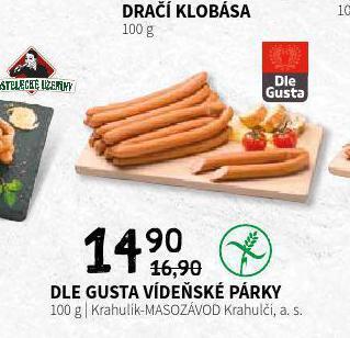 Terno Vídeňské párky nabídka