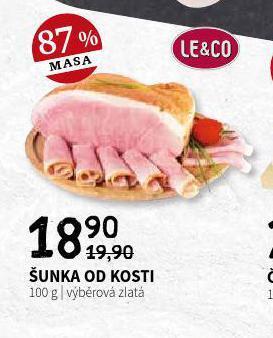 Terno Šunka od kosti nabídka