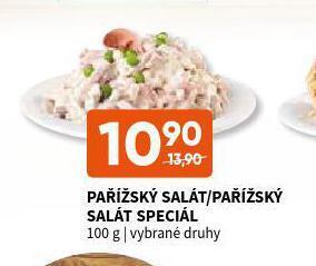 Terno Pařížský salát nabídka