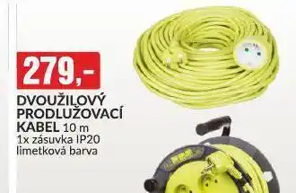 Baumax Dvoužilový prodlužovací kabel nabídka