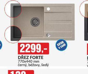 Baumax Dřez forte nabídka