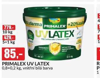 Baumax Primalex uv latex nabídka