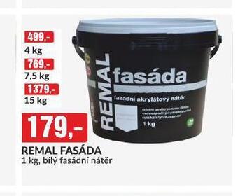 Baumax Remal fasáda nabídka