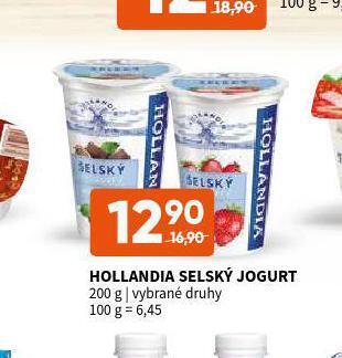 Terno Hollandia selský jogurt nabídka