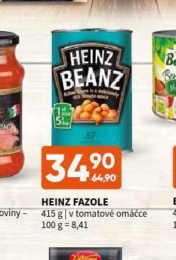 Terno Heinz fazole nabídka