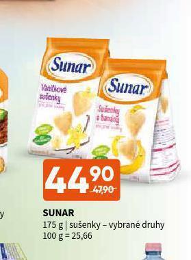 Terno Sunar sušenky nabídka