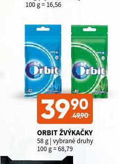 Terno Orbit žvýkačky nabídka