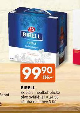 Terno Birell nealkoholické pivo nabídka