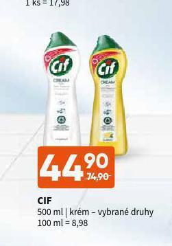 Terno Cif krém nabídka
