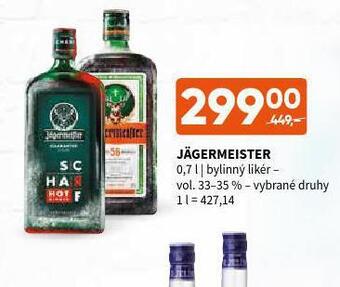 Terno Jagermeister nabídka