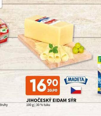 Terno Jihočeský eidam sýr nabídka