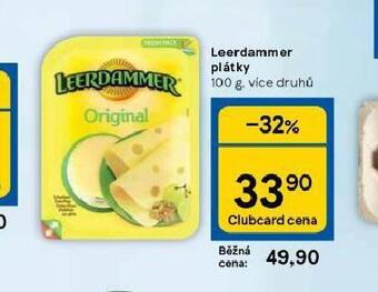 Tesco Leerdammer plátky nabídka