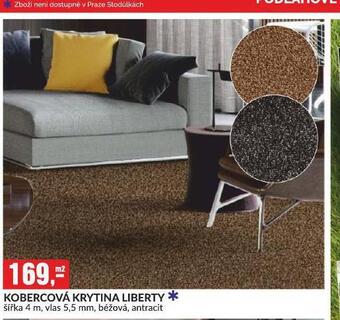 Baumax Kobercová krytina liberty nabídka