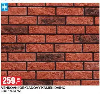 Baumax Venkovní obkladový kámen diano nabídka