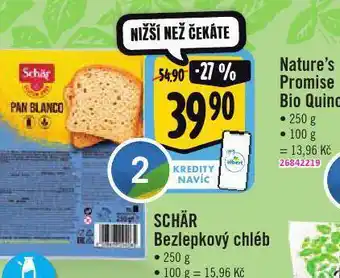Schär bezlepkový chléb