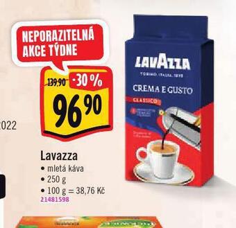 Jip Lavazza mletá káva nabídka