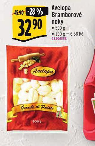 Avelopa bramborové noky