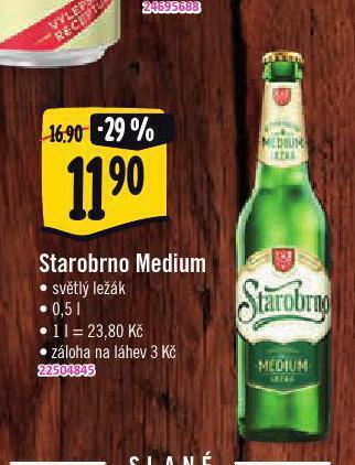 Jip Pivo starobrno medium nabídka