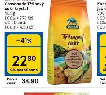 Tesco Třtinový cukr nabídka
