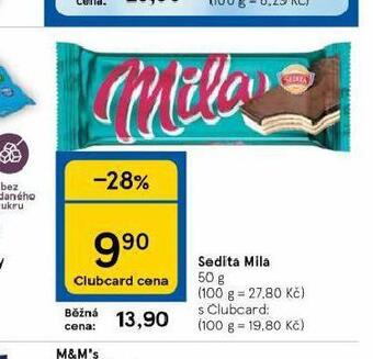 Tesco Sedita mila nabídka