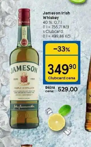 Jamson irish whiskey